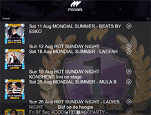 Tablet Screenshot of mondialnights.com